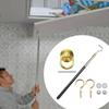 For Window Opener Rod Retractable 56 To 164cm Attic Ladder Pull Down System Kit Garden Tools Accessories Household Supplies