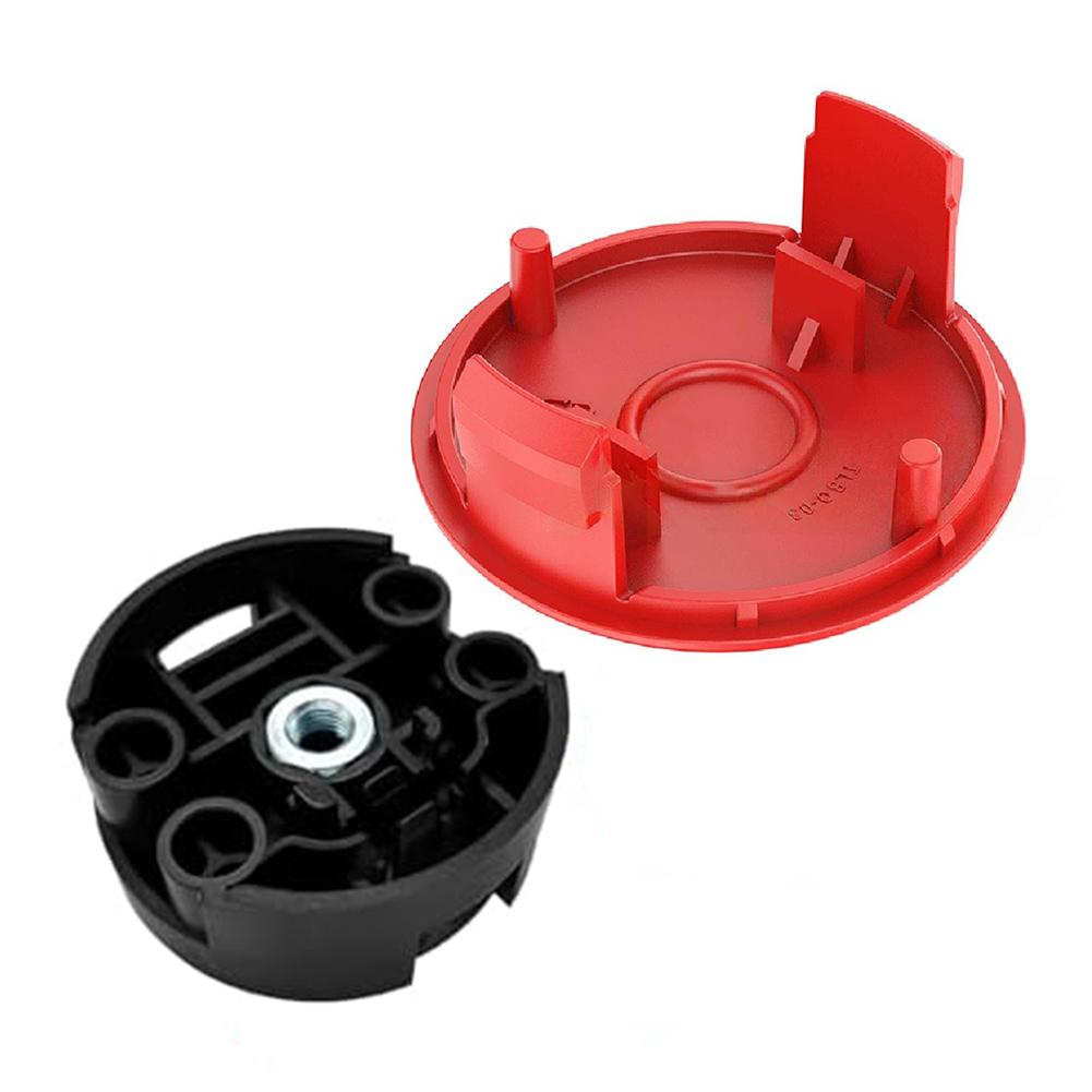 For Bosch Replacement Spool Cover and Cutting Head Compatible with For AFS 23-37 Models F016F04841 F016F04839 Plastic Material