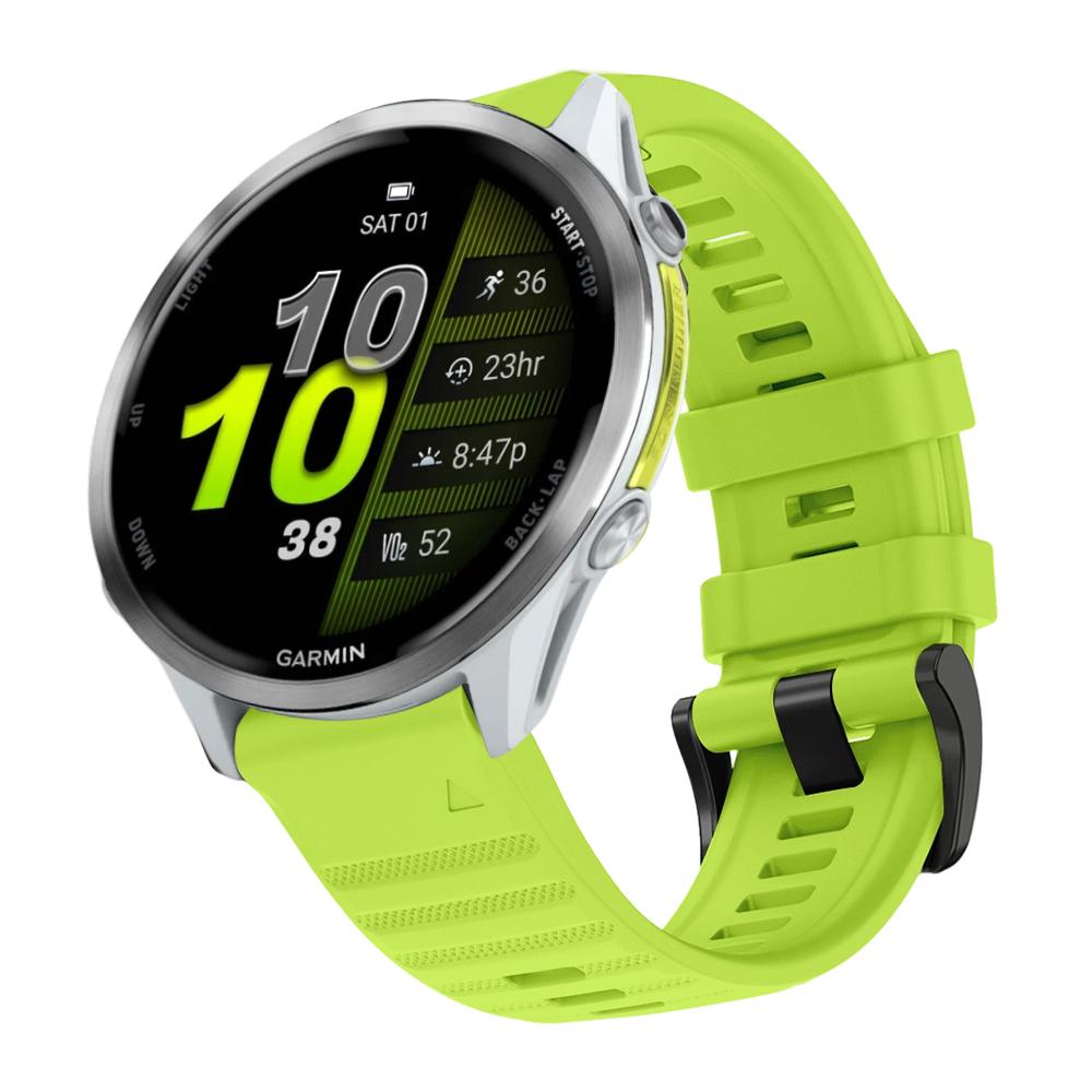 Silicone Watch Strap for Garmin Forerunner 970/965/955 Water-proof/Lightweight/Comfortable Outdoor Band for 22/26mm Quick Fit