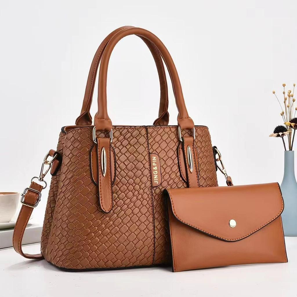 Chic And Trendy Medium Sized Women's Shoulder Crossbody Bag With Zipper Closure Available In Multiple Colors