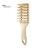 Curly Hair Brush for Women, Scalp Massage Vented Paddle Anti-static Brush, Detangling Styling with Ergonomic Handle Portable
