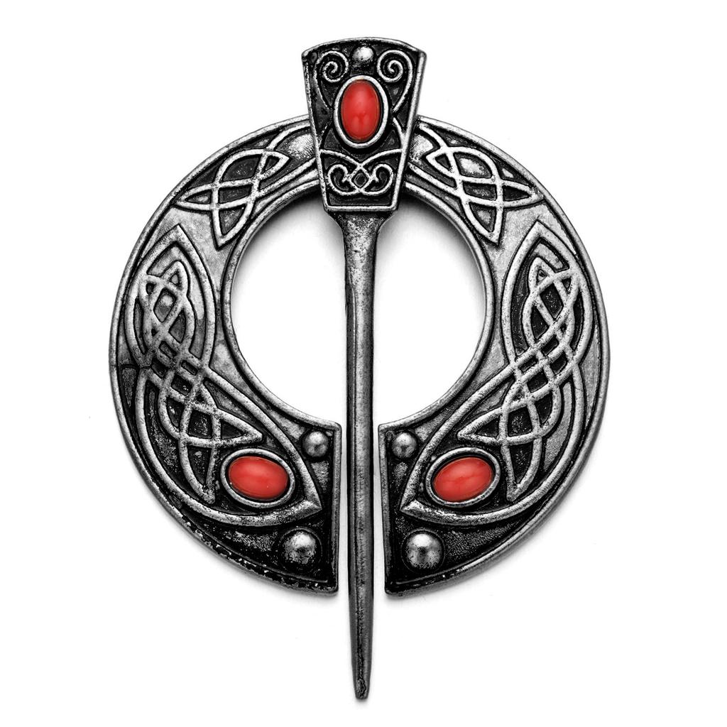 Vintage Viking Style Metal Brooch Creative Pin Clasp Jewelry