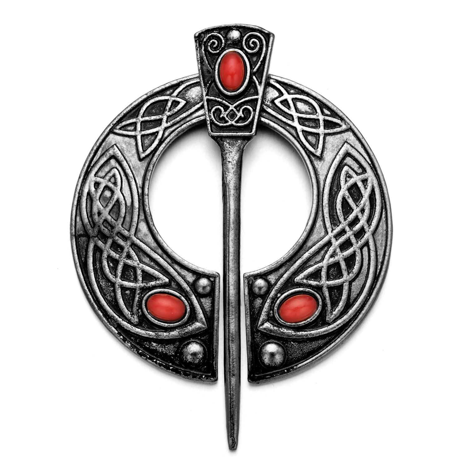 

Vintage Viking Style Metal Brooch Creative Pin Clasp Jewelry