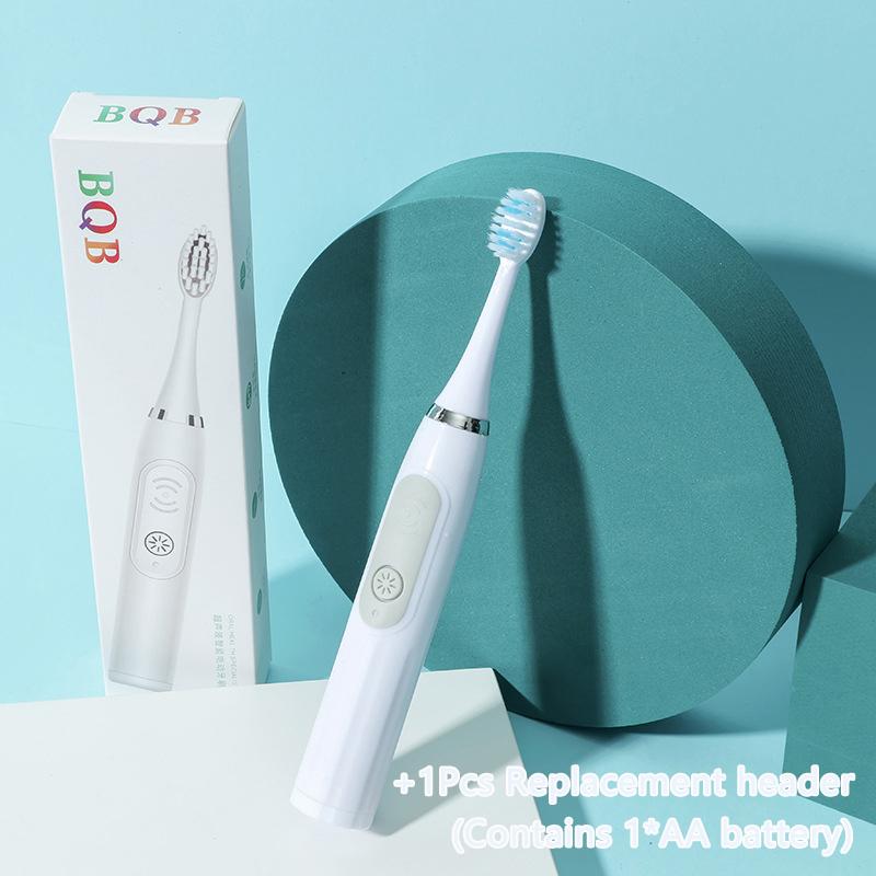 1Pcs Sonic Electric Toothbrush High Frequency Cleaning Toothbrush Portable Battery Endurance Electric Toothbrush Oral Care