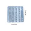 Professional Nail Art Molds Shell Themed 3D Small Accessories Mold Nail Decorative Mold for Salon Manicure Decoration