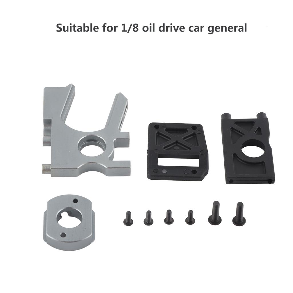Electric Vehicle Brushless Motor Mounting Holder with Fixed Mount for 1/8 RC Car Accessory