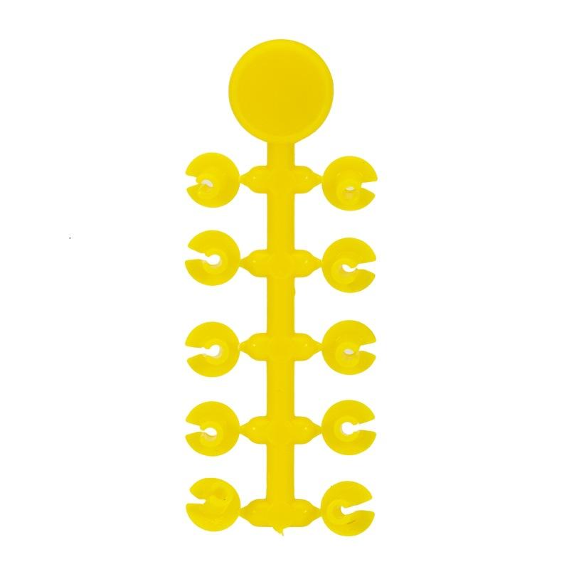 

10Pcs Bait Floss For Carp Fishing Accessories Method Feeder Up Hook Line Hair Rig Carp Coarse Fishing Tackle Stop Beads жёлтый