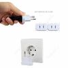 1pcs Power Plug Adapter US To EU Euro Europe Plug Power Plug Converter Travel Adapter China CN To EU Adapter Electrical Socket