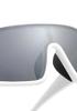 Sunglasses Nell Matte Revo [Dee Franklin] White/Silver DFSU909001-WHIT