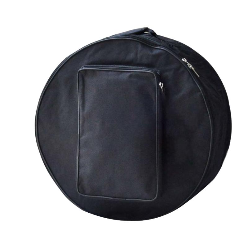 

Compact Snares Drum Bag Light Weight Drum Backpack Large Capacity Drum Case With Outside Pockets & Shoulder Strap чорний
