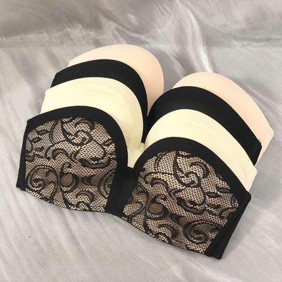 Lace Miracle Strapless Non-Slip Invisible Push-Up Bra