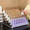 1pc Manicure Tools Nail Polish Display Rack, Nail Polish Glue Storage Box, Nail Shop Eye Shadow Cosmetics Desktop Organizer