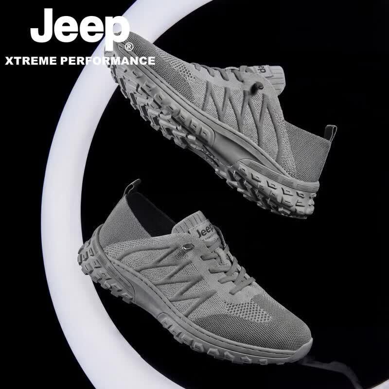 Jeep Men's Breathable Mesh Casual Running Shoes