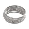 Multipurpose Bohomian Styles Bracelets Simple Geometric Wide Band Jewelry Accessory Set Portable for Women Ladies