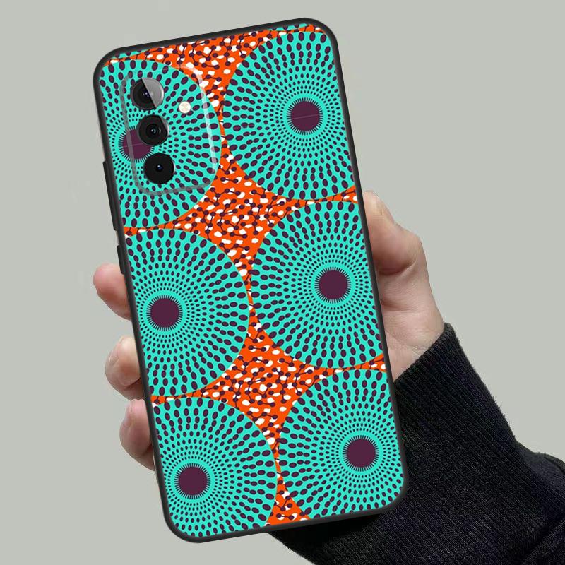 

African Wax Print Case For Samsung Galaxy A56 A36 A16 A33 A13 A23 A52 A32 A12 A54 A34 A14 A53 A15 A35 A55 A17 Samsung A16