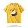 Sanliou Joint Childrens Tshirt Pure Cotton Cartoon Printed Parentchild Outfit New Fashionable Short Sleeved Shirt