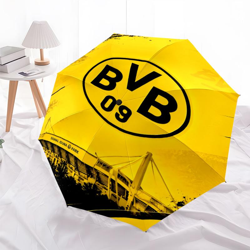 1pc B-BVB Umbrella, Sun Protection, And UV Shielding. It Has Eight Sturdy Ribs for Outdoor Use And Perfect As a Holiday Gift
