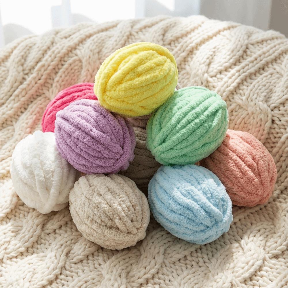 Multi-color Chunky Yarns Large Ball DIY Yarn Cushion Yarn Icelandic Scarf Yarn DIY Material