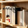 Whimsical Library Display Light Christmas Bookshelf Lamp, Nook with Warm LED Nightlight, 3D Printed Shade, Dark Academia Home Accents Vintage