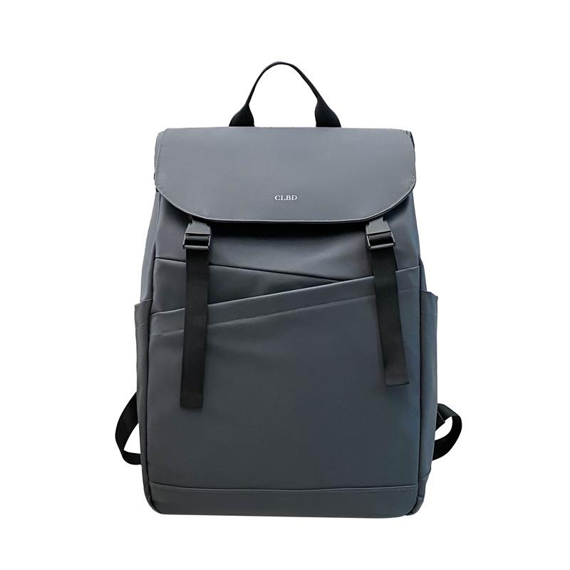 

New Fashion Backpack Men s Student School Bag Junior High School Student Korean Edition Trendy Backpack Trend Harajuku Backpack серый