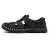 Handgenähte Herren-Strandsandalen aus echtem Leder in Übergröße