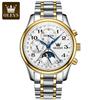 OLEVS 6667   Coated Glass  Custom Watches Brand Fashion Business Sport Multifunctional Men Wrist Luxury Watch