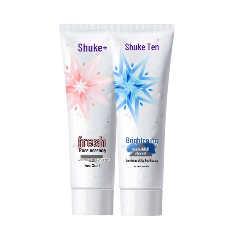 Shuke Radiant Whitening & Fresh Breath Toothpaste Duo 2x120g
