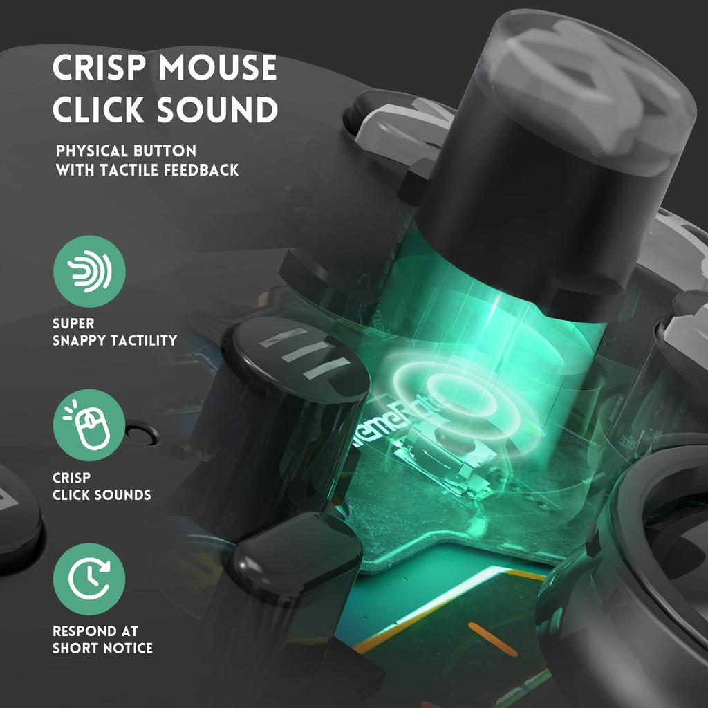 EXtremeRate Xbox Elite Series 2 Controller Ganzes Clicky-Kit für Schulter- und ABXY-Ergonomische Taktile Schalter LT RT A B X Y Maus-Klick-Kit für Xbox