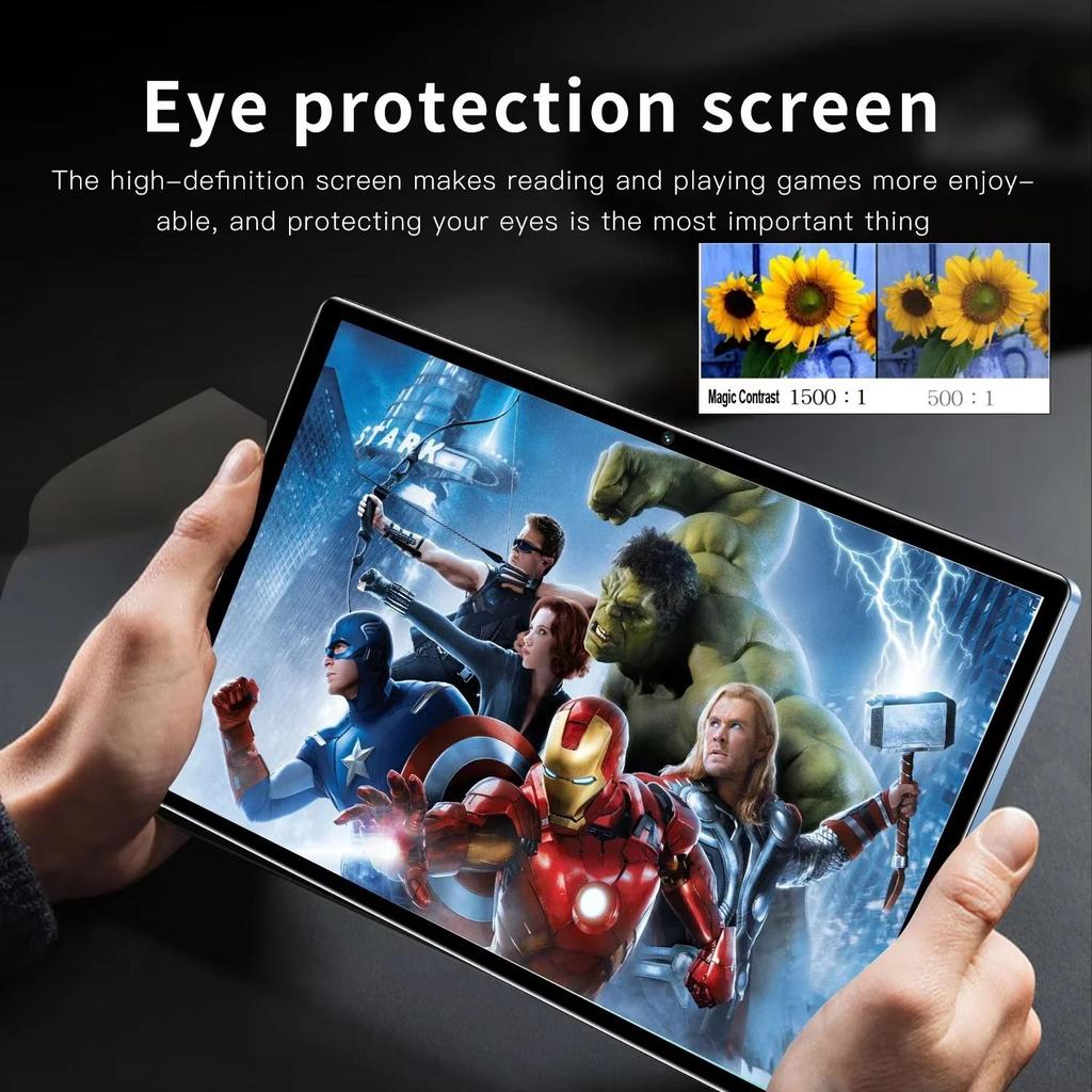 10.1 Inch Tablet PC 4G Phone Call Octa Core Dual Cameras 8GB 128GB ROMDual SIM Tablets Bluetooth Wi-Fi Tablet