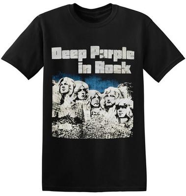 Vintage Deep Purple Short Sleeve Cotton Black Men S-234XL T-shirt 24D669 Unisex T-Shirt