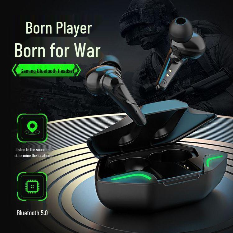 Cross-border TWS Bluetooth In-ear Noise Cancelling Earbuds with Ultra-long Battery Life for E-sports