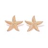 Boucles d'oreilles pendantes Étoile de mer Dorée Boucles d'oreilles pendentifs Étoile de mer Accessoires de Bijoux
