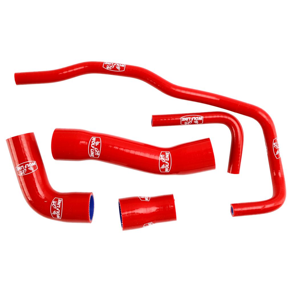 Silicone Radiator Coolant Hose Kit For BMW S1000RR 2019-2023 Red