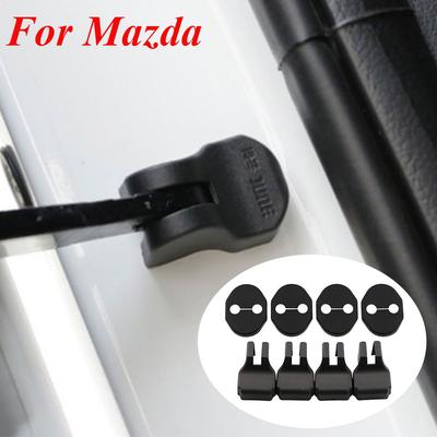 Car Door Lock Cover for Mazda 2 3 5 6 8 CX5 CX-5 CX7 CX-7 CX-9 MX-5 ATENZA ABS Door Stopper Protective Sticker Accessories