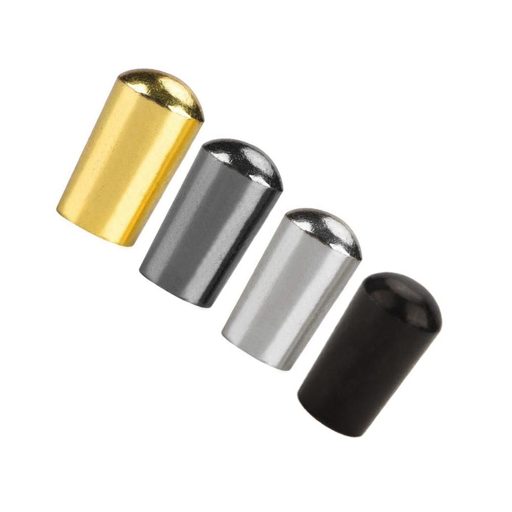 3Pcs Metal Guitar Switch Tip 3.5Mm 3 Way Toggle Switch Knob Tip Cap Copper For Lp Epi Electric Guitar