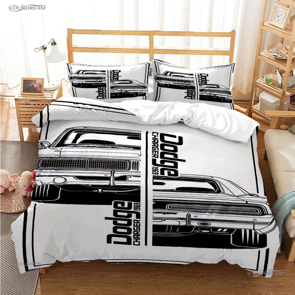 Comforter Sheep Head Car Casal All Season Comforter Bedding Set Soft And S Boys Single/Double/Queen/King