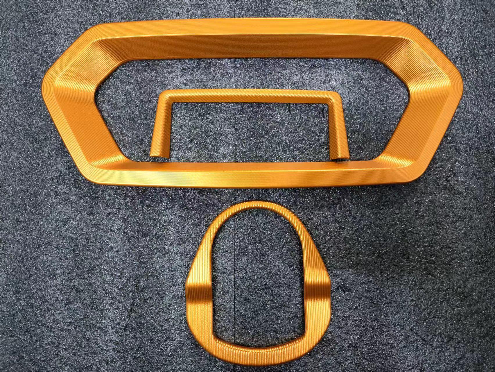 

XMAX300 Ignition Lock Buckle Protection: Aluminum Alloy Footrest Panel Decoration for 2023 Model