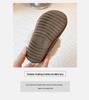 Pantoufles d'hiver en cuir et fourrure pour femmes 2025, Semelles épaisses style Birkenstock, Chaussures chaudes en coton doublées de velours