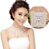 Vintage Hand-Woven Pearl Choker: Multi-Layer Hollow Wave Design