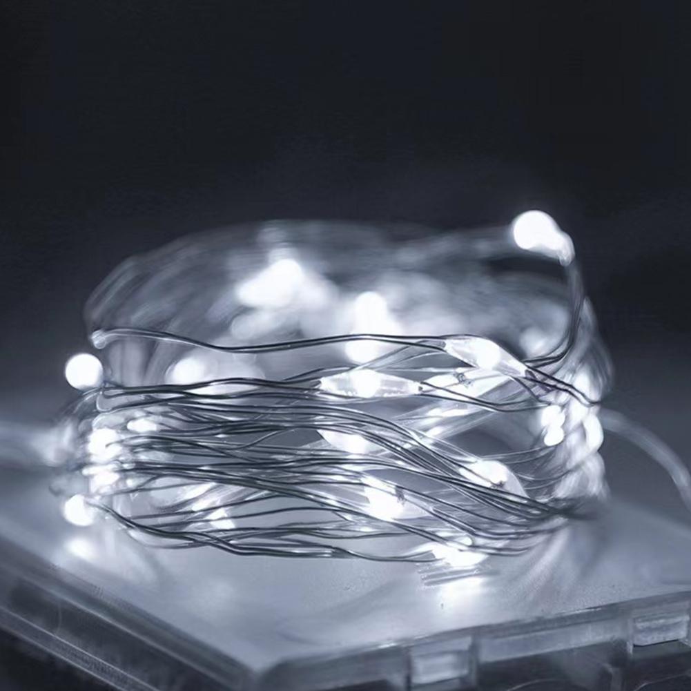 2M 20 Led Strings Copper Wire Christmas Wedding Party Decoration LED String Fairy Lights #470298