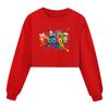 5575 Casual Fashion Kids Girls Roblox Printed Long Sleeves Sweatshirt