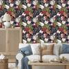 Colorful Flowers Wallpaper for Living Room and Bedroom 50x1000