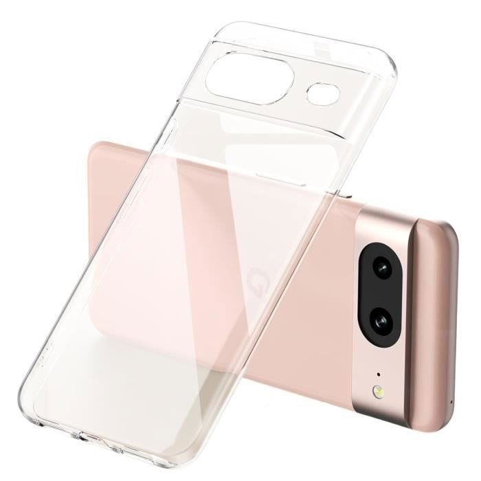 Case for Google Pixel 8 and 2 Tempered Glass Screen Protector Phonillico®