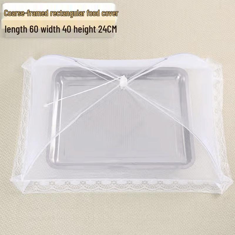 

LIJIA Foldable Rectangular Mesh Food Cover