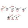 40Pcs Nose Rings Bone Stud Pin  20G Stainless Steel Body Piercing Jewelry