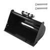 Heavy Duty Excavator Mud Bucket Grading Attachment Metal Construction Equipment Flat Buckets for Heavy Machinery