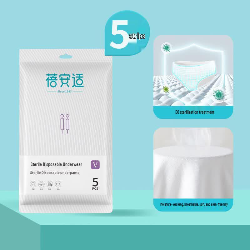 Briars Women s Disposable Travel Underwear
