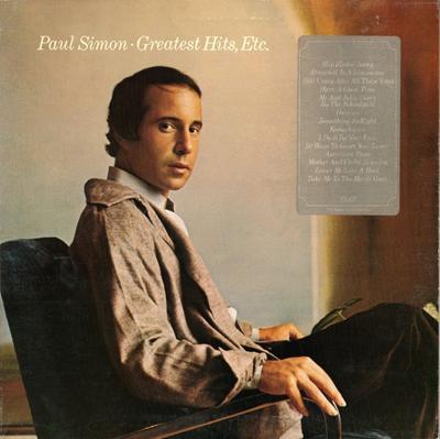 LP Record PAUL SIMON  Greatest Hits Etc. SCBS10007 CBS 1977 UK Rock Used