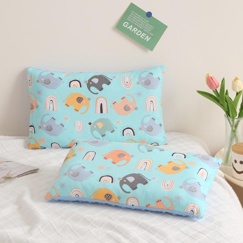 Class A Full Cotton Doudou Velvet Cartoon Small Pillow Kindergarten Students and Children Doudou Pillow Core Cervical Vertebrae Pillow Can Be Removed