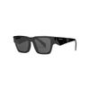 Prada Geometric Frame Acetate Square Sunglasses Unisex Couple Style